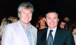 Vittorio Missoni e Fernando Burgo