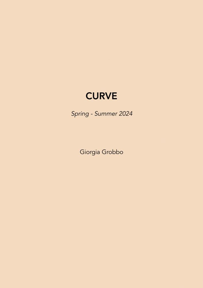 CONFEZIONE LOOK 20 collezione CURVE Spring/Summer 2024 di Giorgia Grobbo